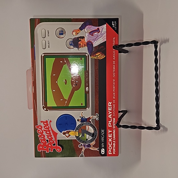 NEW-My Arcade- Bases Loaded Pocket Player - Collectible Handheld Game Console - Picture 2 of 13